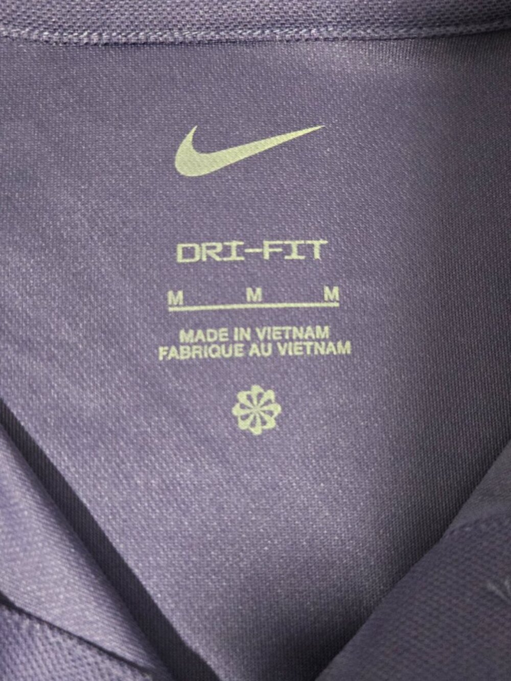 π Nike Dri-FIT Women's Polo Shirt | Purple | Size Medium | NWT π - Picture 6 of 9